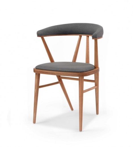 Hospitality Dining Betty chair with upholstered back